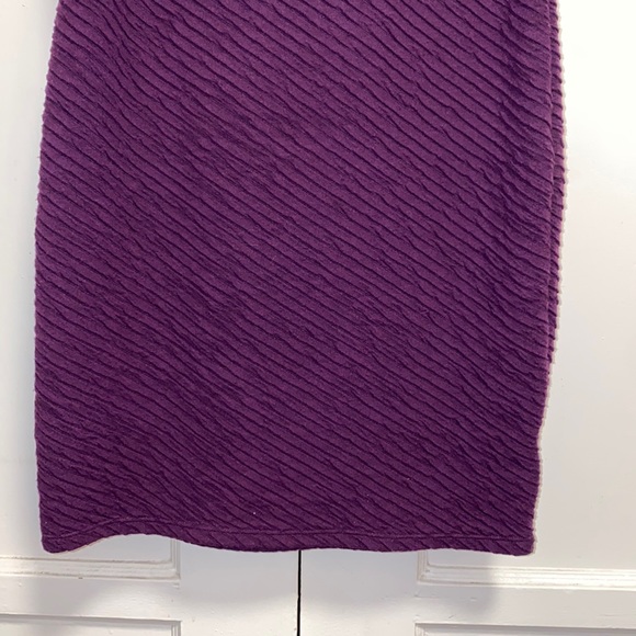 Free People Medium Violet Purple Crisscross Back Midi Dress - Picture 6 of 9